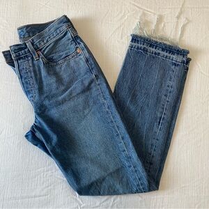 Levi’s Blue Denim Jeans with Button Fly